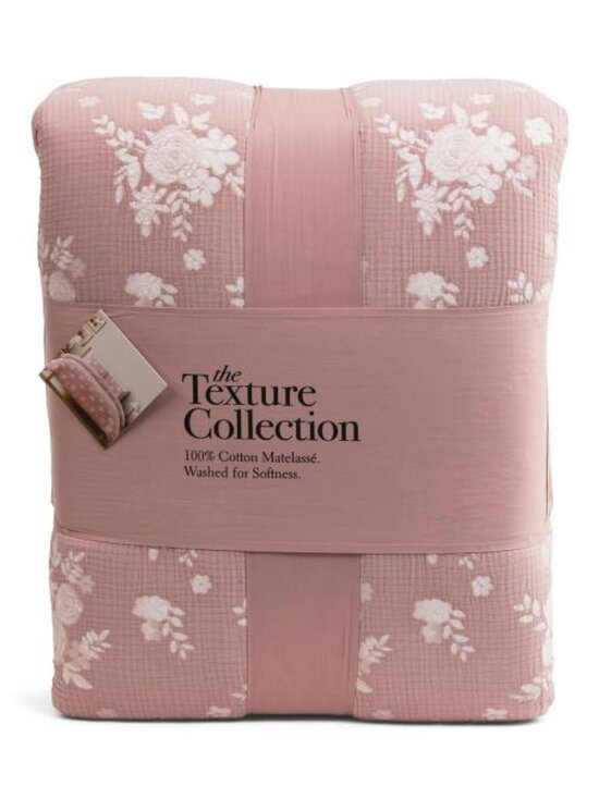 TEXTURE COLLECTION Other - TEXTURE COLLECTION Cotton Textured Floral Comforter Set